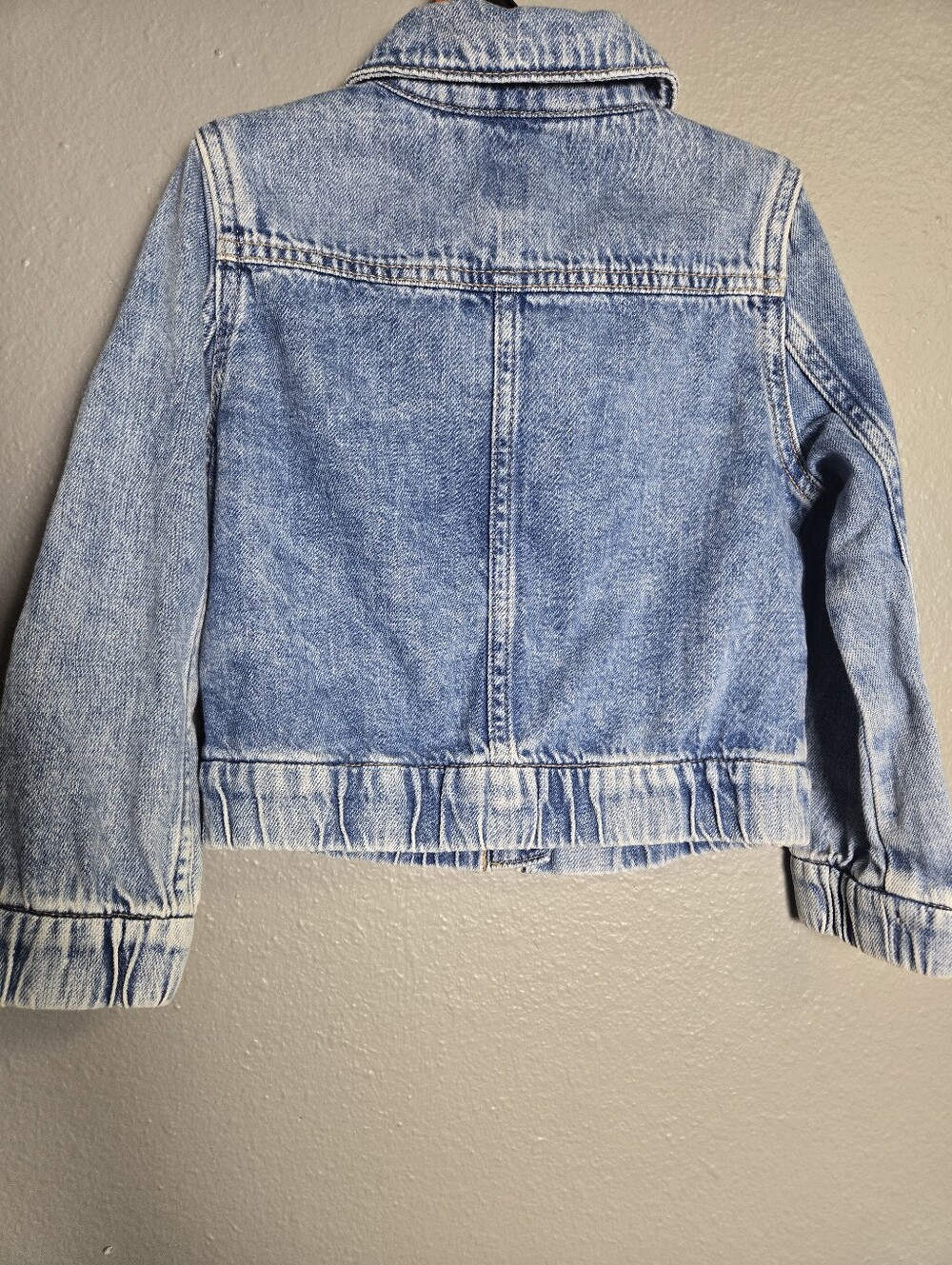 Gap Fall 2024 Iconic Bomber Denim Jacket Size 5 - Picture 14 of 14